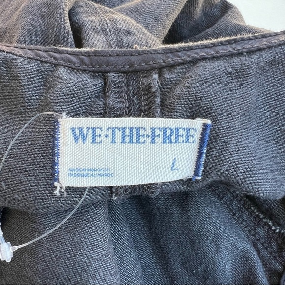 We The Free High Roller Jumpsuit Overalls Women Size L - Picture 10 of 11